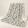 Bluebell Drift Velveteen Plush Blanket — main product view