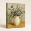 Garden Still Life Stretched Canvas Print — main product view